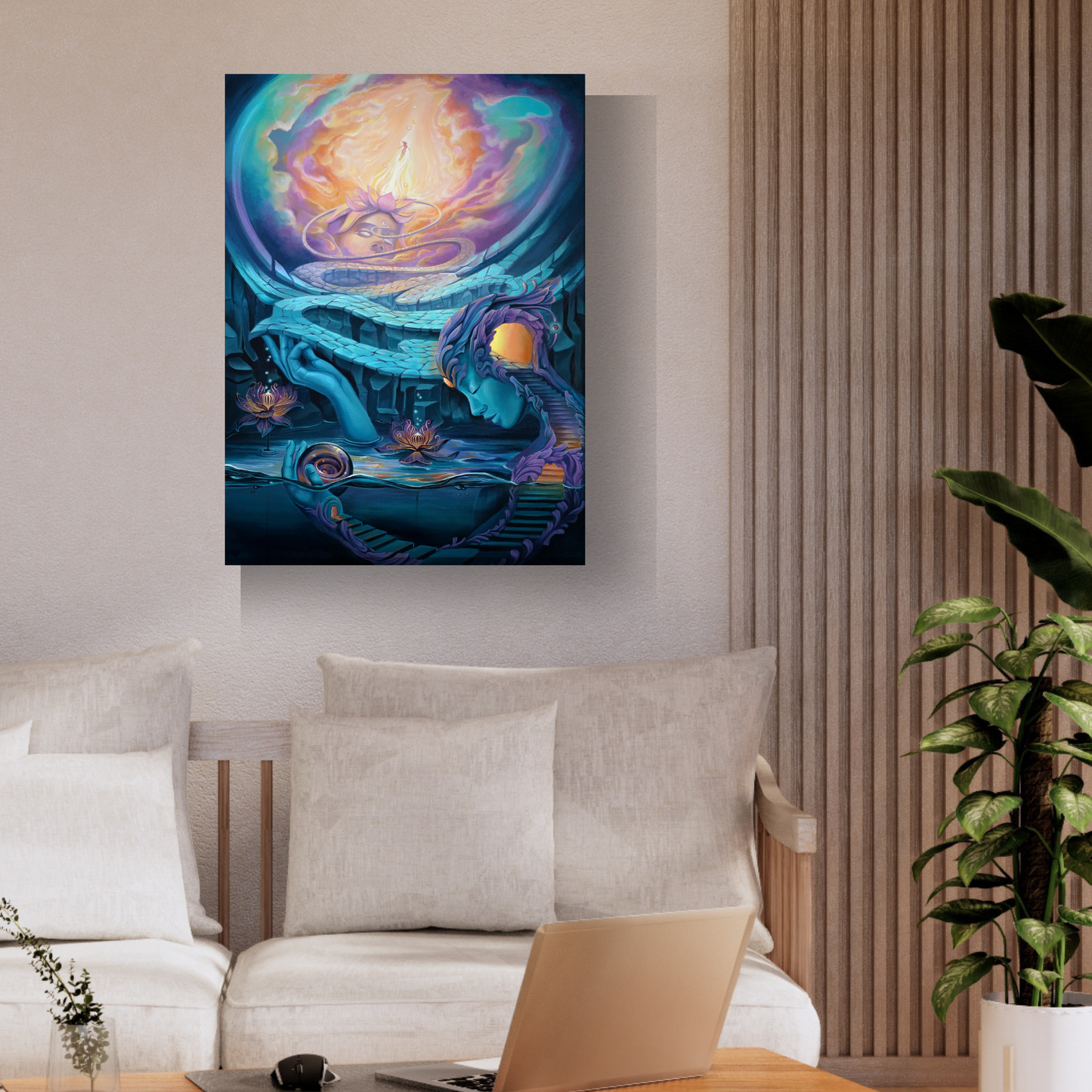 "Journey Through the Mind" Canvas Print