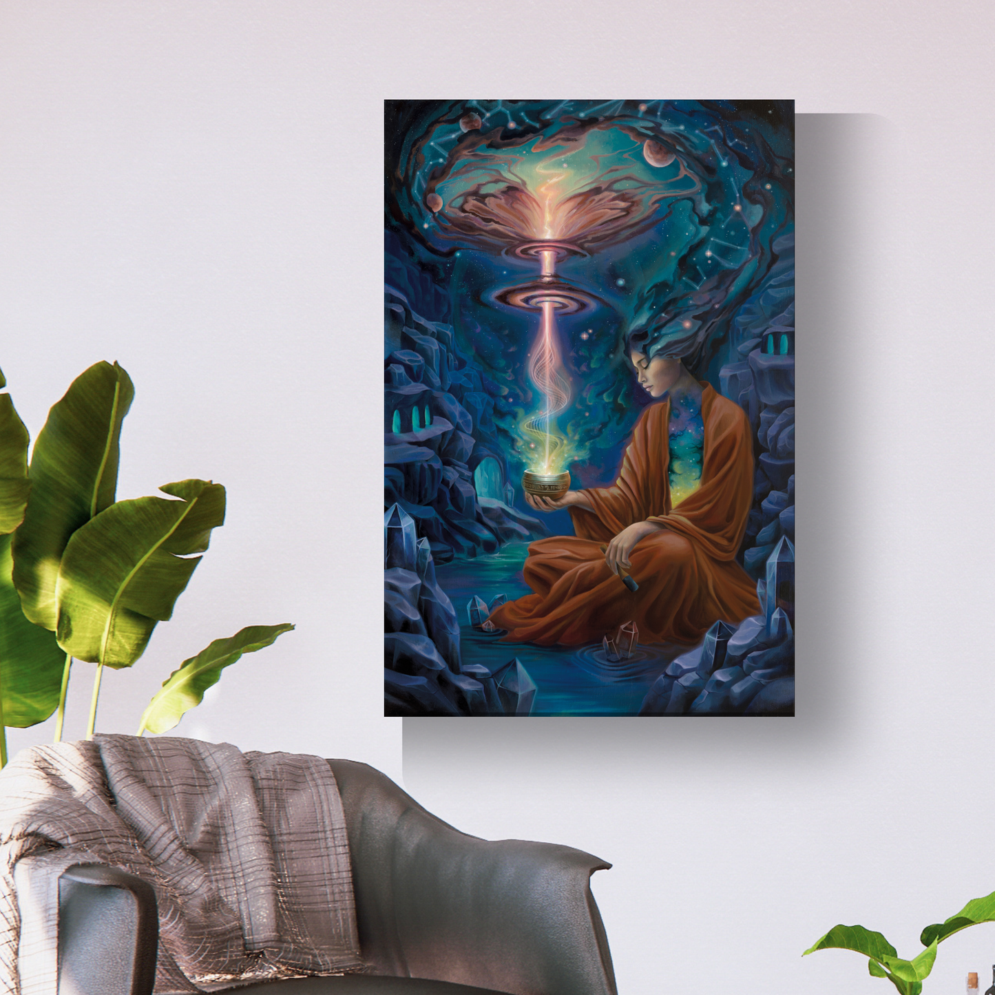 "Primordial Sound" Canvas Print