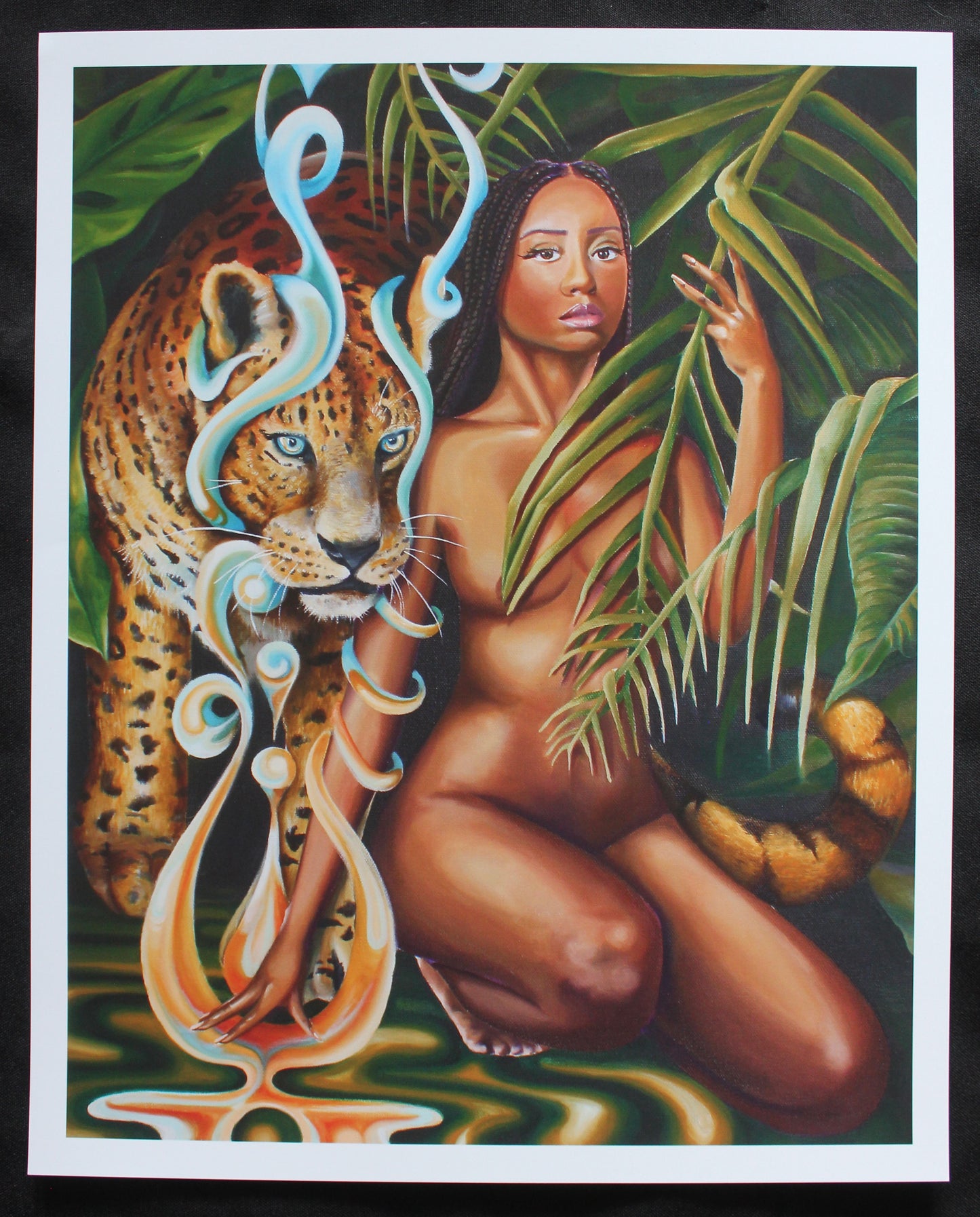 Spirit of the Jaguar Paper Print