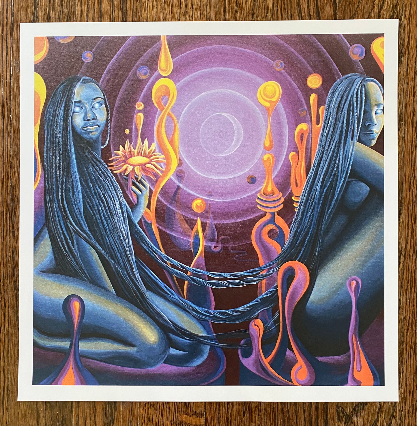 Astral Traveler Paper Print