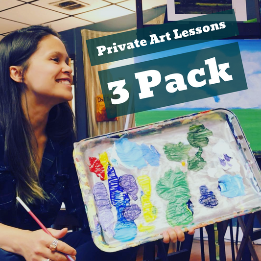 Private Art Lessons (3 Pack)