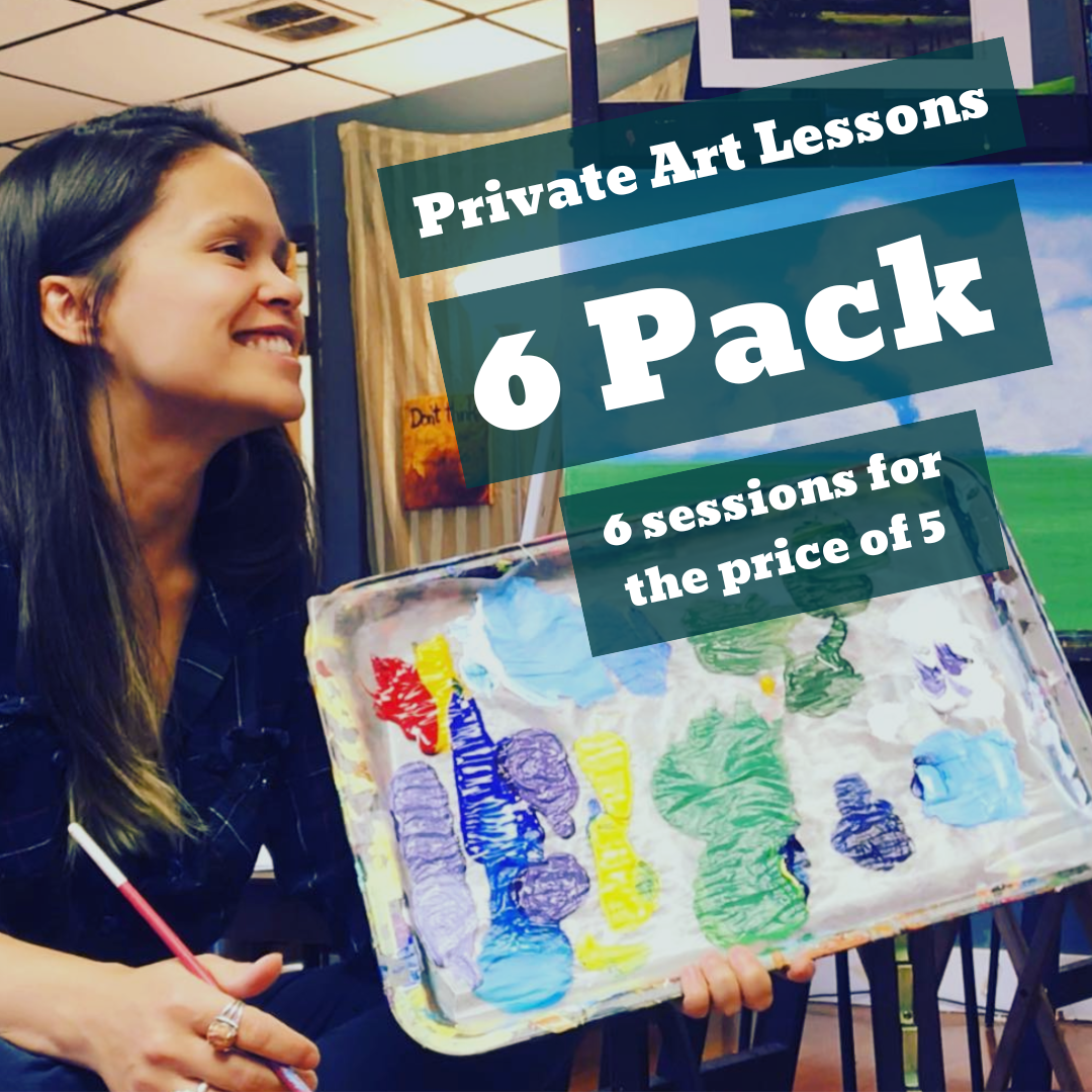 Private Art Lessons (6 Pack)