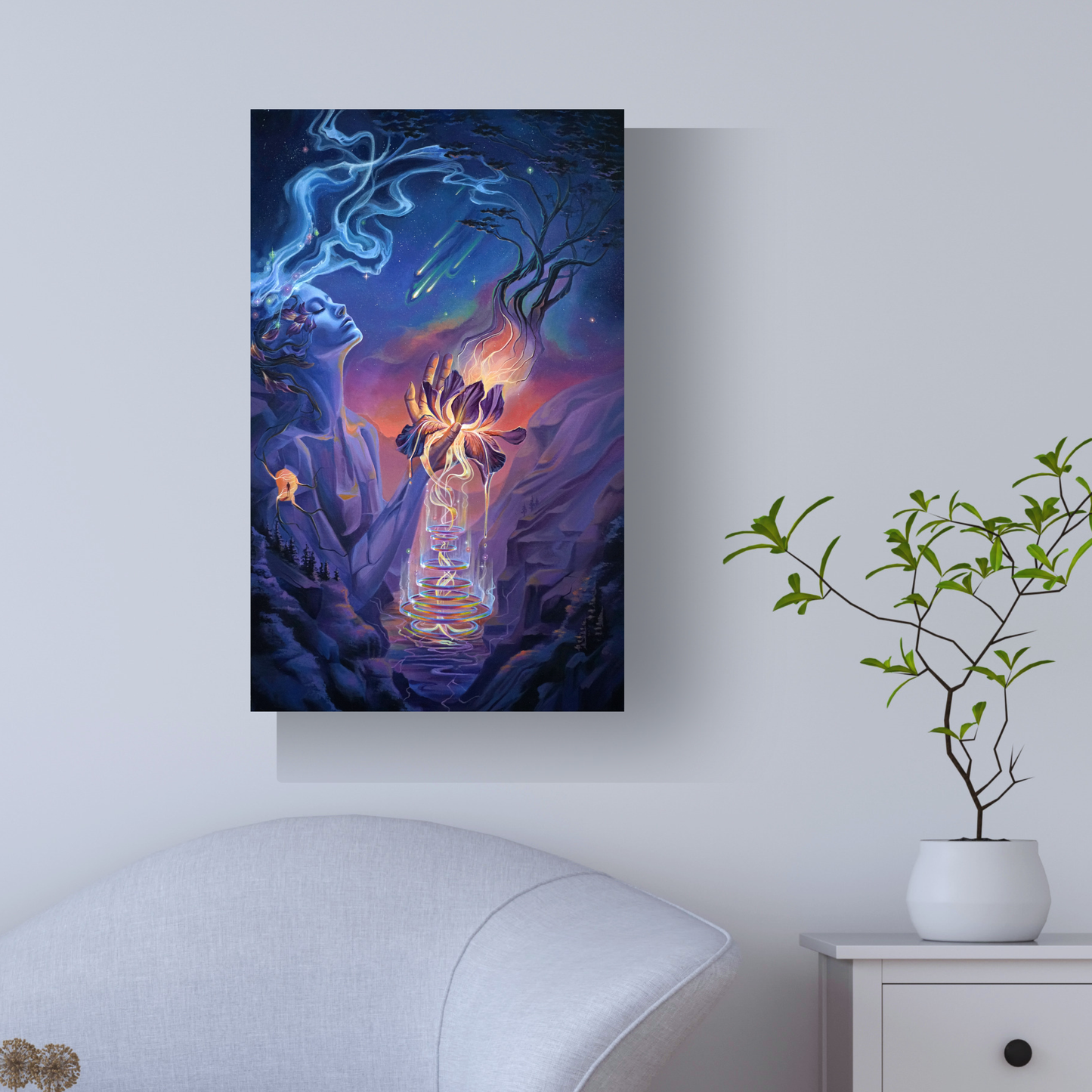 "Held By the Unseen" Canvas Print