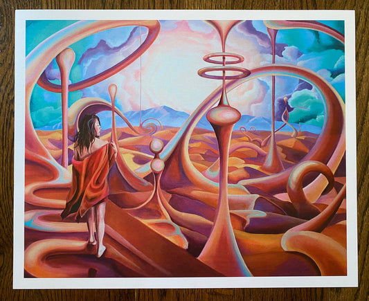 Intentional Illusions Paper Print