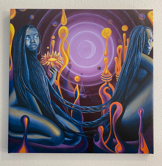 Astral Traveler Canvas Print