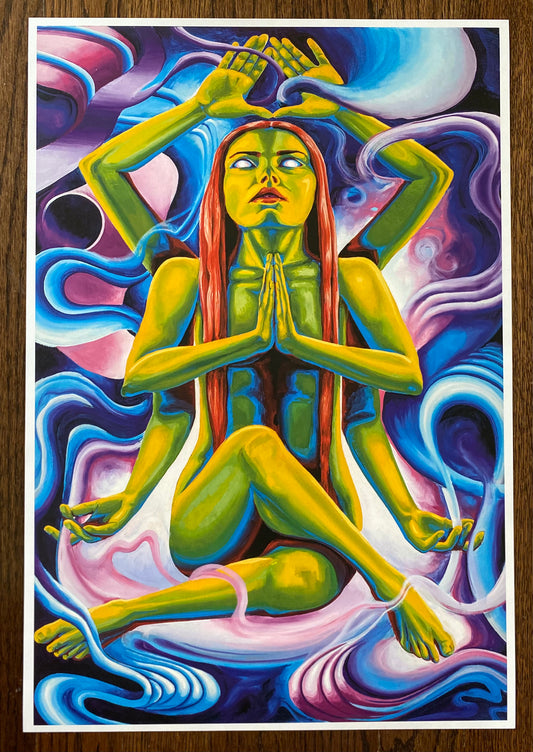 No Longer Just Surviving Paper Print