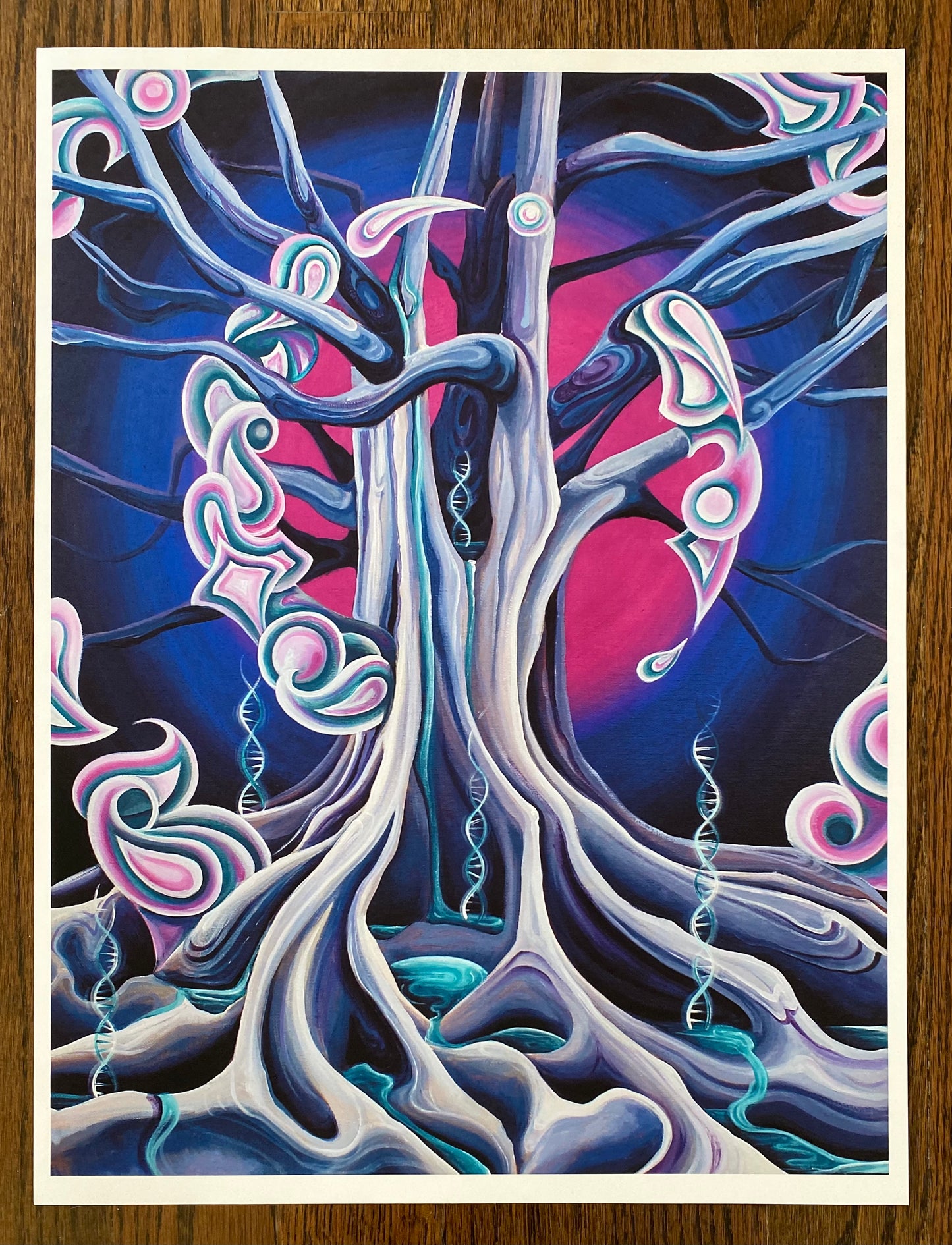 The Fountain Paper Print