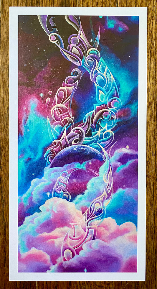 Moon Dance Paper Print